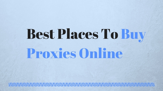 Buy Proxies Online