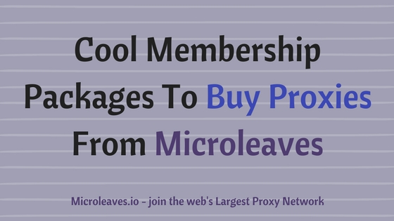 Membership Packages microleaves