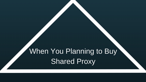 shared proxy